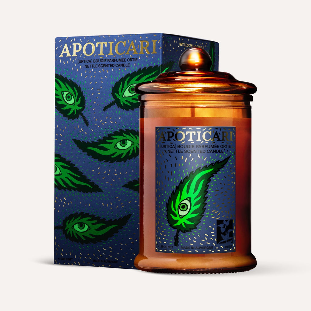 Christmas - nettle candle (shop only)