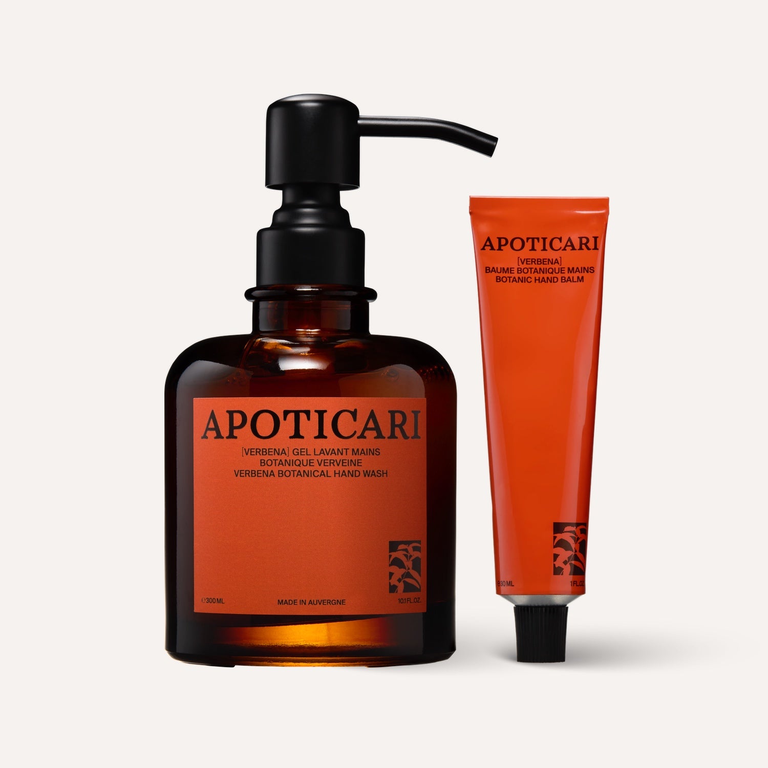 Duo mains botanique Verveine