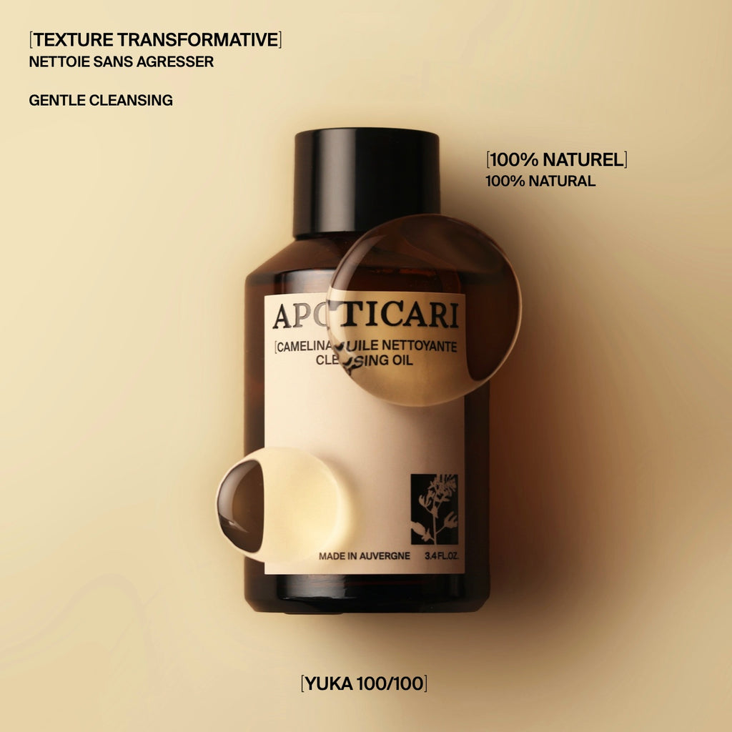 Huile Nettoyante & Démaquillante à la Caméline