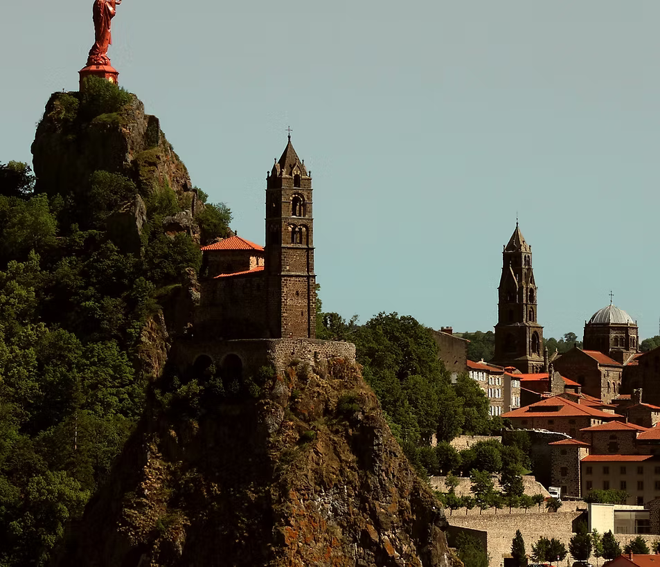 Le Puy-en-Velay, in Auvergne