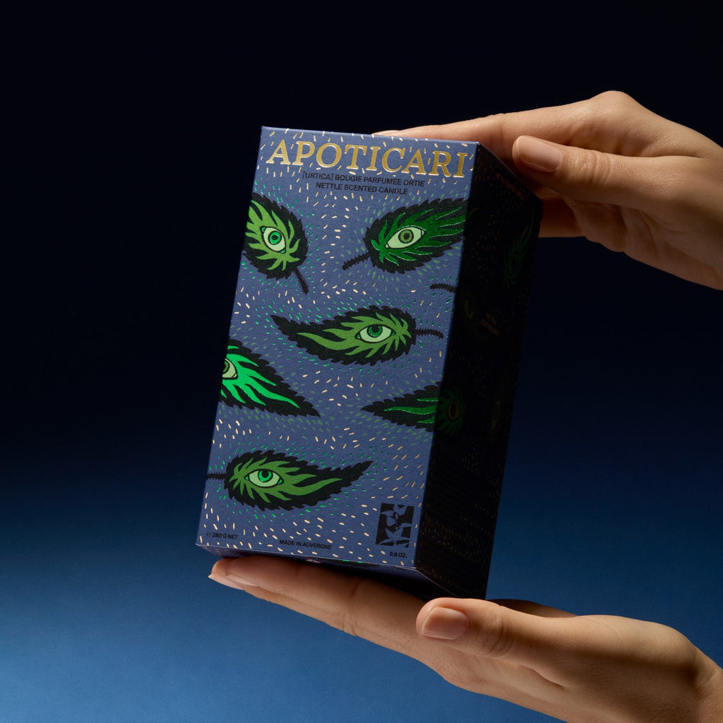 Christmas - nettle candle (shop only)