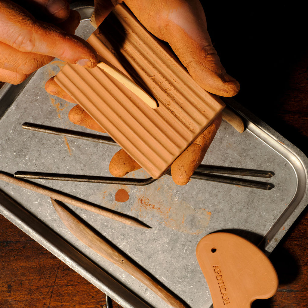 Porte-savon en céramique