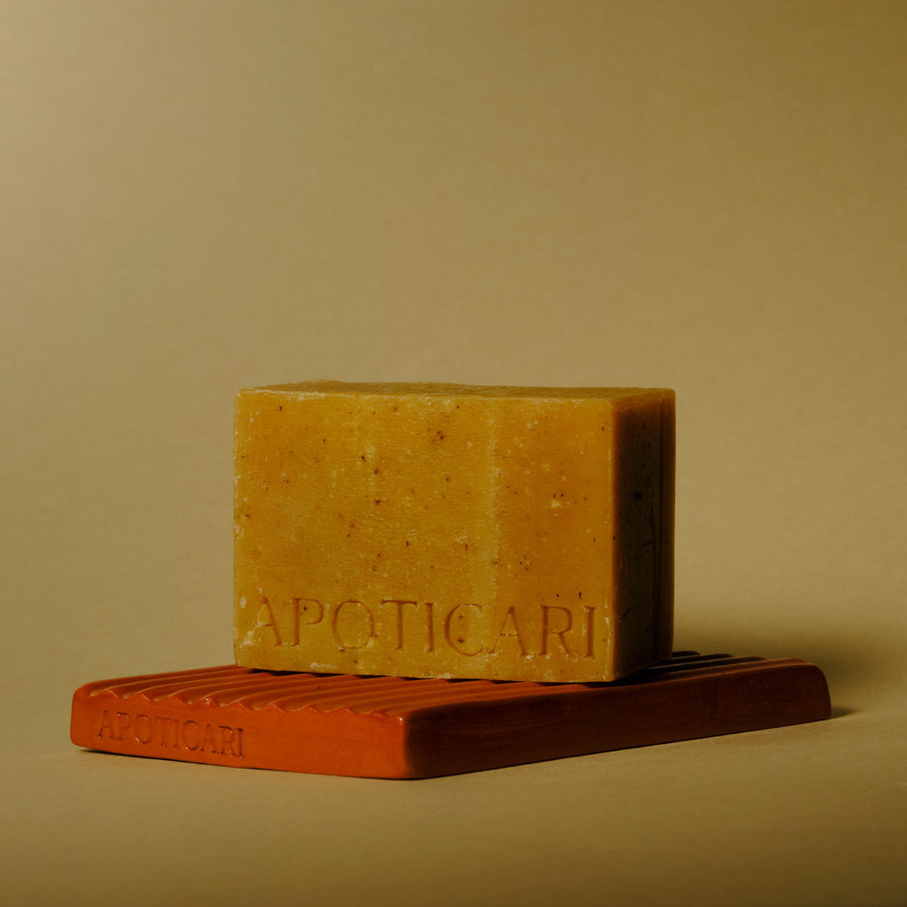 Porte-savon en céramique