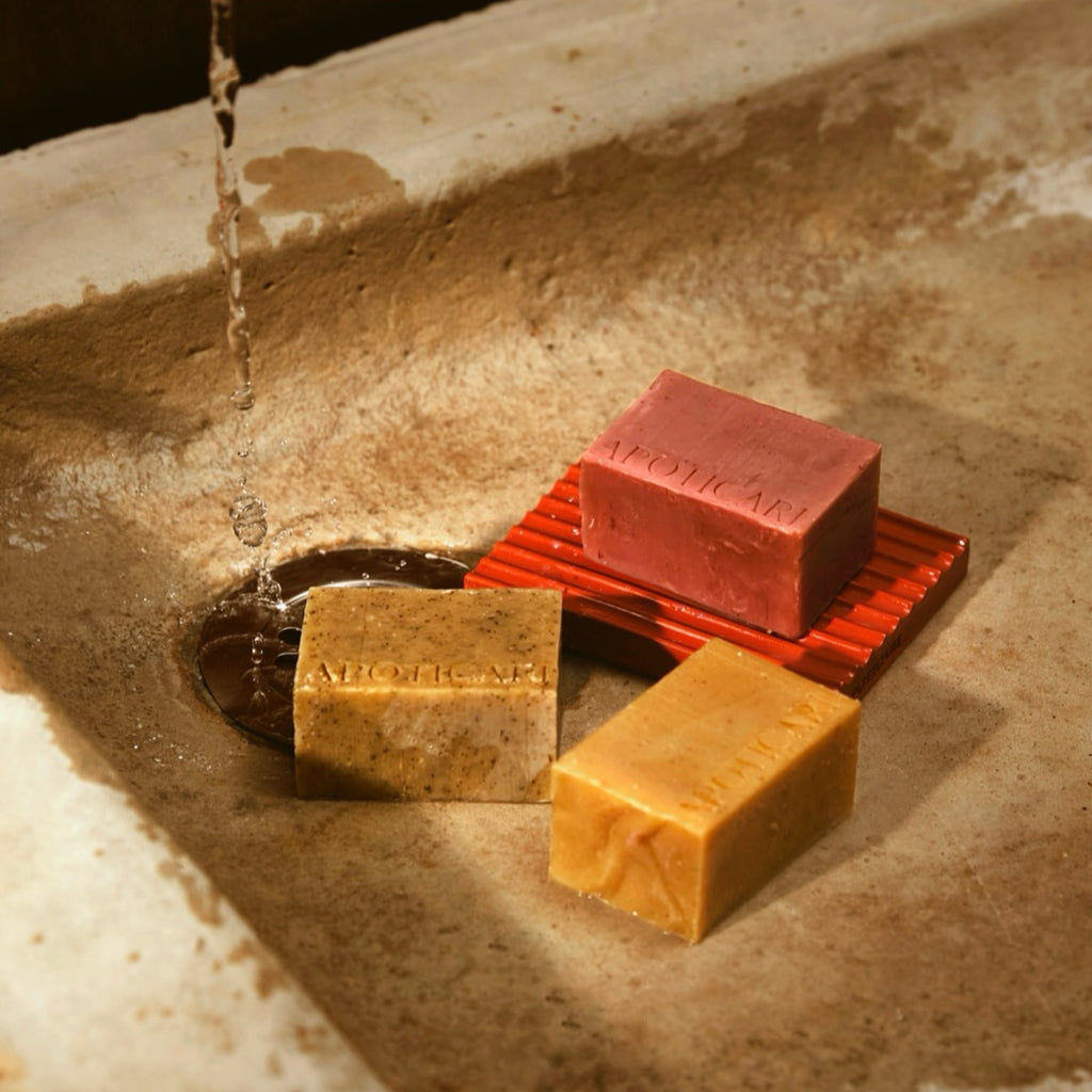 Trio savons artisanaux saponifiés à froid