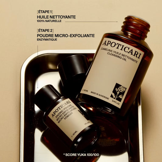 Kit Double nettoyage - Nettoyer et Exfolier